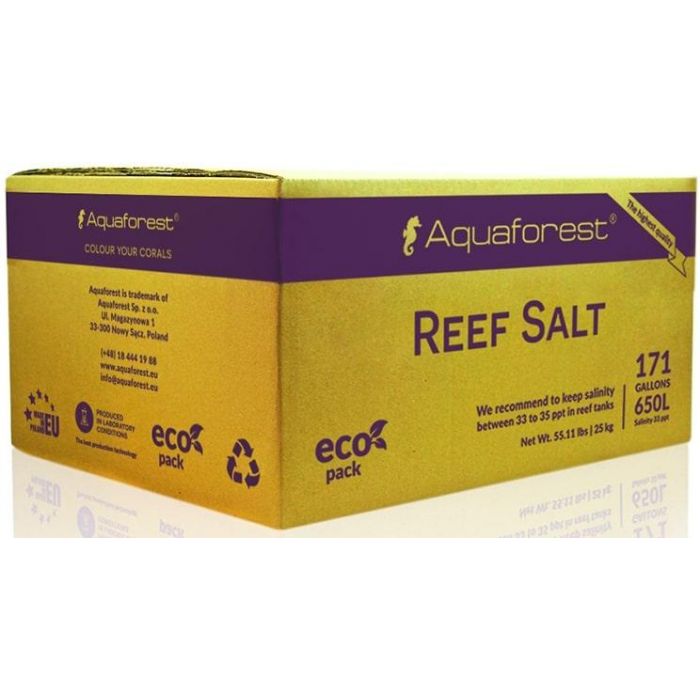Сіль рифова Aquaforest Reef Salt, 25 кг