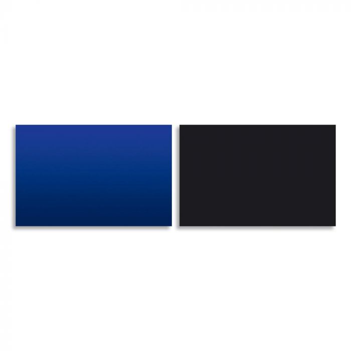 Двосторонній акваріумний фон Ferplast BLU 9051, синій / чорний, 120x50 см