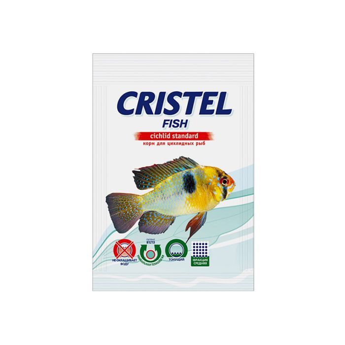 Корм Cichlid standard для ціхлідних риб, 40 г