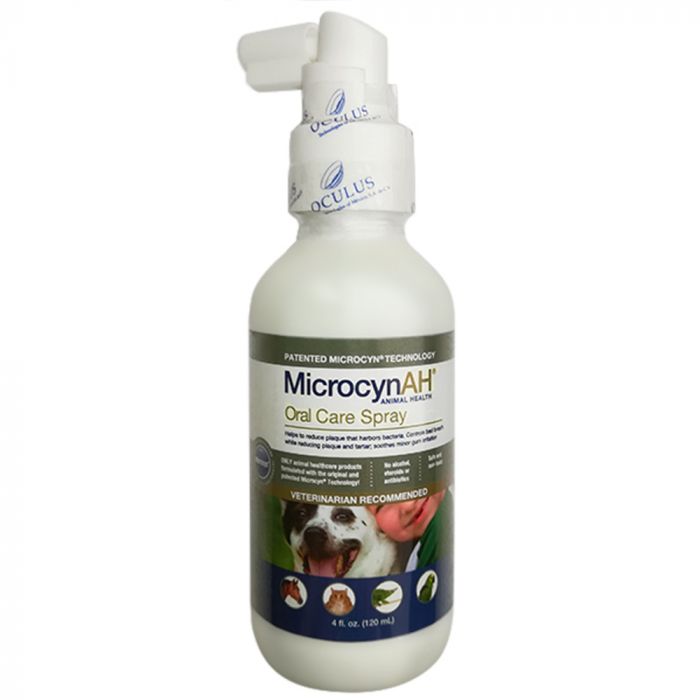 Спрей Microcyn Oral Care Spray для догляду за пащею всіх видів тварин, 120 мл