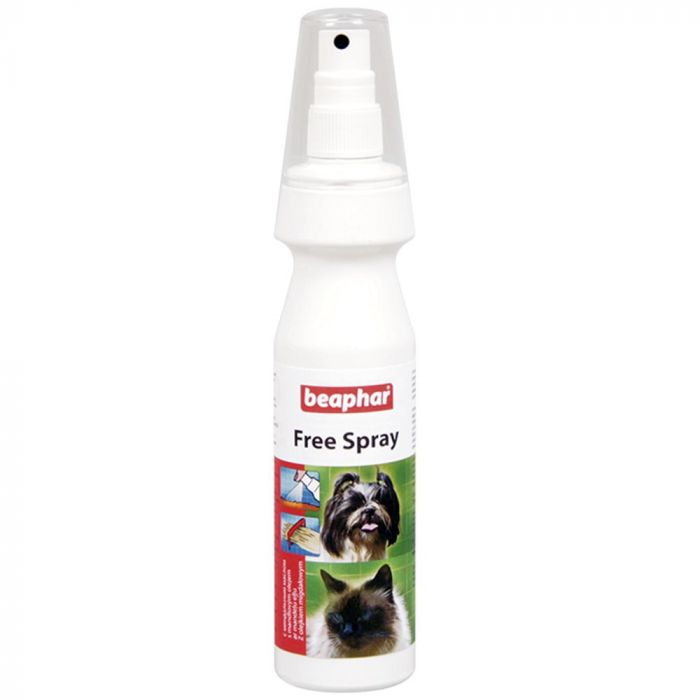 Спрей Beaphar Free Spray for Dogs and Cats від ковтунів з мигдальною олією для собак і котів, 150 мл