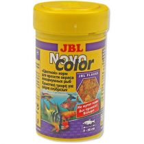 Основний корм у формі пластівців JBL NovoColor для яскравого забарвлення акваріумних рибок, 250 мл