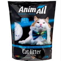 Силікагелевий наповнювач AnimAll Кристали аквамарину, для котів, 3.8 л (1.6 кг)