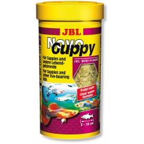 Основний корм JBL NovoGuppy для живонароджених риб, наприклад, гуппі, 250 мл
