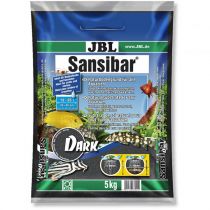 Чорний донний грунт JBL Sansibar Dark для прісноводних і морських акваріумів, 5 кг