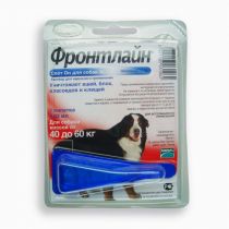 Краплі Boehringer Ingelheim Фронтлайн Спот Он від бліх і кліщів для собак, XL, 40-60 кг