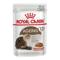 Вологий корм Royal Canin Ageing 12+ для кішок старше 12 років, шматочки в соусі, 85 г