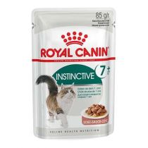 Вологий корм Royal Canin Instinctive 7 + для кішок від 7 років, шматочки в соусі, 85 г