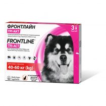 Краплі Boehringer Ingelheim Frontline TRI-ACT від бліх і кліщів для собак, XL, ціна за 1 піпетку
