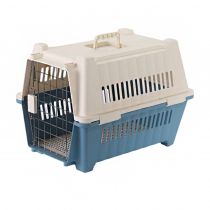 Переноска AnimAll для котів і собак, блакитна, 70×49×56 см