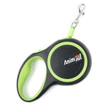 Рулетка повідець AnimAll для собак до 25 кг, салатовий
