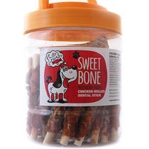 Ласощі Sweet Bone М'ясо Курки на паличці для зубів 500 г