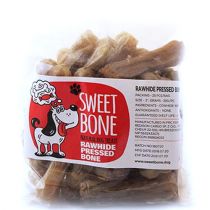 Ласощі Sweet Bone Кость натуральна пресована 25 шт/упак, 500 г