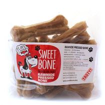 Ласощі Sweet Bone Кость натуральна пресована 15 шт/упак, 525 г