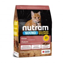 Сухий корм S1 Nutram Sound Balanced Wellness Kitten для кошенят, холістік, 340 г