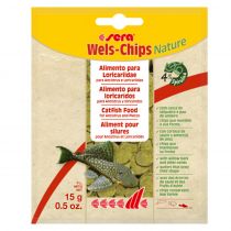 Корм Sera Catfish Chips Nature чіпси для сомів, 15 г