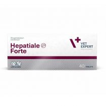 VetExpert Hepatiale Forte 300 мг (Гепатіале Форте 40 таблеток) для собак і котів із захворюванням печінки