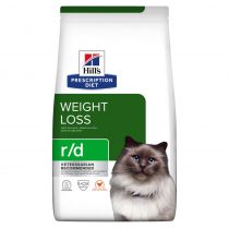 Сухий корм Hill's Prescription Diet Feline r/d Weight Reduction для котів з надмірною вагою, 1.5 кг