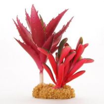 Штучне рослина Yusee Кактус з червоним листям 17x13x16см