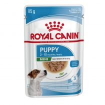 Вологий корм Royal Canin Mini Puppy для цуценят дрібних порід від 2 до 10 місяців, 85 г