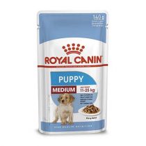 Вологий корм Royal Canin Medium Puppy для цуценят середніх порід від 2 до 12 місяців, 140 г