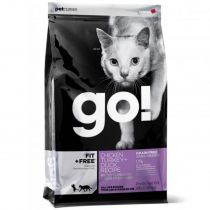 Беззерновий корм GO! Fit + Free для кошенят і кішок, з куркою, індичкою, качкою та лососем, 1.81 кг