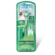 Відбілюючий набір Tropiclean Oral Care Kit Large "Свіжий подих" для догляду за зубами для собак, великий