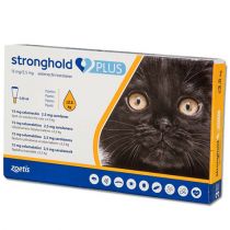 Краплі Zoetis Stronghold Plus 15 мг/2.5 мг проти паразитів для котів вагою до 2.5 кг, 0.25 мл, ціна за 1 піпетку
