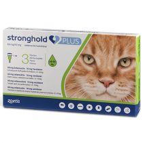Краплі Zoetis Stronghold Plus 60 мг/10 мг проти паразитів для котів вагою від 5 до 10 кг, 1 мл, ціна за 1 піпетку