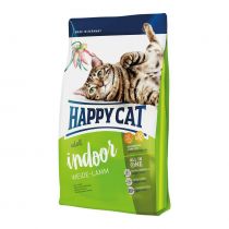 Сухий корм Happy Cat Supreme Adult Indoor Weide-Lamm для дорослих котів від 12 місяців, з ягням, 10 кг