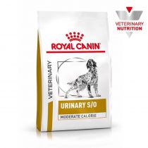 Сухий корм Royal Canin Urinary S/O Moderate Calorie при сечокам'яній хворобі у собак, 1.5 кг