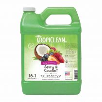 Шампунь TropiClean Berry & Coconut "Ягода і кокос" для собак і котів, 3,8 л