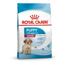 Сухий корм Royal Canin Medium Puppy для цуценят середніх порід до 12 місяців, 15 кг