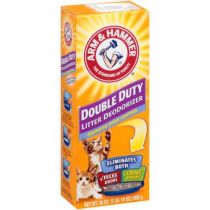 Дезодорант Arm & Hammer Double Duty Cat Litter для котячого туалету у вигляді порошку, подвійна сила, 850 г