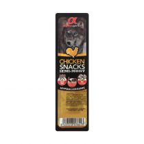 Напіввологі ласощі Alpha Spirit Dog Snacks Chicken для собак всіх порід, кубики з куркою, 35 г