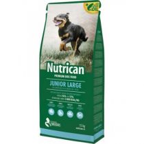 Сухий корм Nutrican Junior Large для цуценят великих порід зі смаком курки, 15 кг