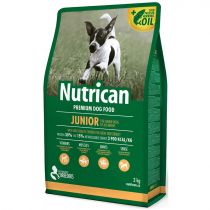 Сухий корм Nutrican Junior Large для цуценят великих порід зі смаком курки, 3 кг