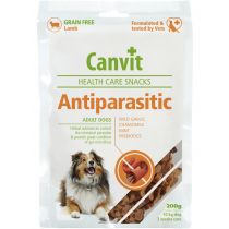 Напіввологу ласощі Canvit Antiparasitic для профілактики проблем з кишковим трактом у собак, 200 г