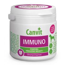 Вітамінна добавка Canvit Immuno for Dogs для зміцнення імунітету у собак, 100 г