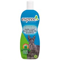 Шампунь Espree Dark Coat Aloe Herb Oil Shampoo для темних, чорних, сірих забарвлень для собак, 591 мл