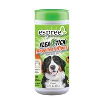Репеллентние серветки Espree Flea & Tick Repellent Wipes для собак і кішок віком від 3 міс, 50 ​​шт