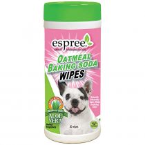 Серветки Espree Oatmeal Baking Soda Wipes для собак з протеїнами вівса і харчовою содою, 50 шт
