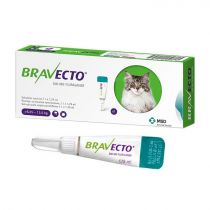 Краплі Bravecto Spot On від бліх і кліщів для кішок великих розмірів вагою від 6.25 до 12.5 кг, ціна за 1 піпетку
