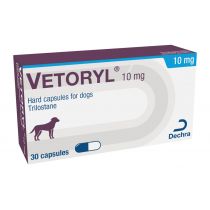 Капсули Веторіл при надмірній секреції глюкокортикоїдів для собак 10 мг, 30 табл