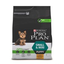 Сухий корм Purina Pro Plan Puppy Small&Mini Optistart для цуценят дрібних порід, з куркою, 3 кг