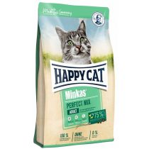 Сухий корм Happy Cat Minkas Perfect Mix для дорослих кішок, с птахом, ягням і рисом, 500 г