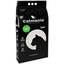 Бентонітовий наповнювач Catmania для котів з запахом алое вера, зелені гранули, 5 л (4,25 кг)