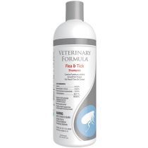 Шампунь Veterinary Formula Flea & Tick Shampoo для собак і котів, з алое і ланоліном, 473 мл