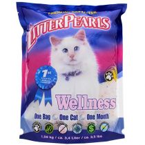 Наповнювач Litter Pearls Wellness для туалетів, кварцовий, для котів, 1.59 кг