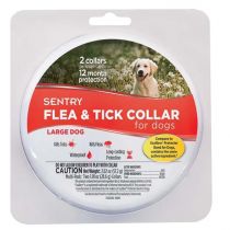 Нашийник Sentry Flea & Tick Large від бліх і кліщів, для собак великих порід, 6 місяців захисту, 56 см, 2 шт